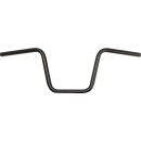 270 Ape Hanger Handlebar Dimpled 3-Hole Black 1" Powder Coated