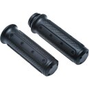 Heavy Industry Grips Black 1" Satin Throttle By Wire