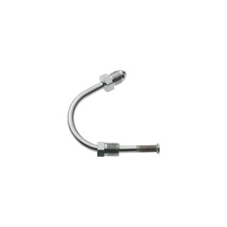3/8-24 I/F Male - #3AN Male Fitting Chrome
