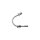 3/8-24 I/F Male - #3AN Male Fitting Chrome