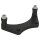 Cafe Gauge & Headlight Relocation Bracket Adapter Gloss Black Gloss