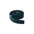 Black Exhaust Wrap 1" x 1/16" x 50 Ft. Roll...