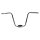 460 Ape Hanger Handlebar Non-Dimpled Chrome 1"