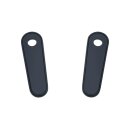 Passenger Floardboard Block Off Plate Black, Gloss
