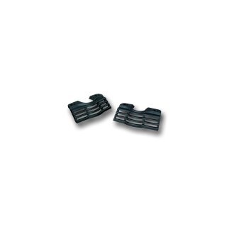 Slotted Head Bolt Cover Black Wrinkled