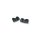 Slotted Head Bolt Cover Black Wrinkled