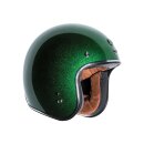 T-50 Limecycle Mega Flake ECE Open Face Helmet