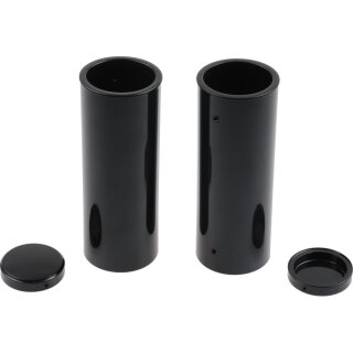 4-Piece Fork Cover Kit 4-piece Black Gloss Powder Coated