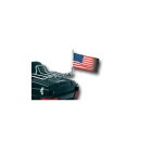 1/2" Vertical Flag Mount Kit Flag Holder