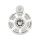 Beveled Horn Kit, Chrome Horn Kit