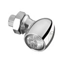 Atto RB LED Taillight Horizontal mount, Clear Lens Chrome...