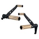 Thunderbike Base Brass Forward Control Kit, Black Forward...