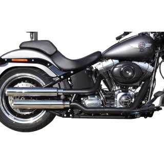 Gun Smooth Slip On Mufflers Slant End Cap Polished Polished