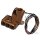Switch Housing, RR90, 3-Button, Cable/Hydraulic Clutch, Mirror Hole, Bronze Anodized