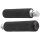 Knurled Rubber Footpeg Black, Anodized