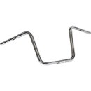 Narrow Ape Hanger Handlebar Chrome 1 1/4" Throttle...