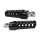Razorback Footpeg Gloss Black, Powder Coated