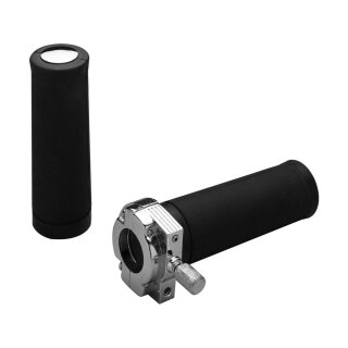 Single HD Throttle Chrome Throttle Assembly With late style grip