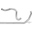 Independent Dual Header for Touring Chrome