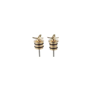 Spinner Oil Tank Plug Brass Polished