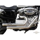 Hot Shot E3 Top Chopp Staggered Exhaust System Polished
