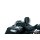Multi Purpose Driver or Passenger Backrest Black Chrome