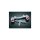 Bullet Light Rear Turn Signal Bar Chrome Red