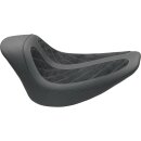 Horizontal Solo Seat Black Alcantara Leather