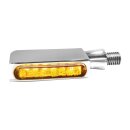 Blokk-Line LED Turn Signals Chrome Clear LED