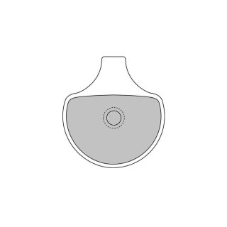 Sinter Road Replacement Brake Pad