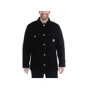 Loose Fit Firm Duck Blanket-Lined Chore Coat