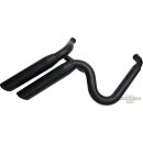 Exhaust System Twin Cam Radical Black