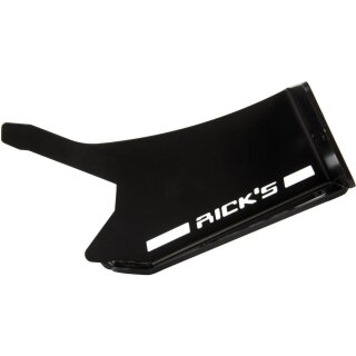 Germany Long License Plate Side Mount Kit Flat Black Satin