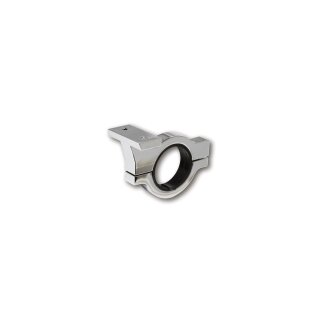 Handlebar clamp for 1" and 7/8" tubes, chrome Telltale Meter Handelbar Clamp