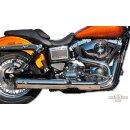 Gun Bomb Rider Slip On Mufflers Show Chrome