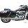 Gun Bomb Rider Slip On Mufflers Show Chrome