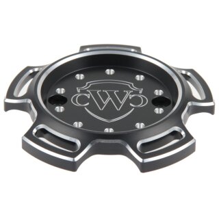 Point Cover 2-hole Black Anodized