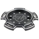 Point Cover 2-hole Black Anodized