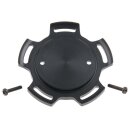Point Cover 2-hole Black Anodized