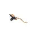 Deluxe Brake Master Cylinder Kit Black 14 mm