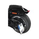 Side Mount License Plate Kit German specification 220x200mm Black Anodized