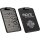 Rick Rod Rear End License Plate Frame with LED License Plate Illumination German Specification Black Anodized