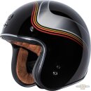 T-50 Luminous Open Face Helmet Black Luminous | S