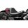 Stubs Spoiler Pleated Seat Black Red Vinyl