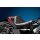 Stubs Spoiler Pleated Seat Black Red Vinyl