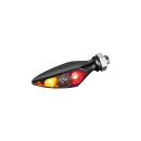 Rhombus S Dark LED Turn Signal/Taillight/Brake Light...