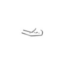Upsweept Drag Pipes Exhaust Chrome
