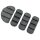ISO Brake Pad Replacement Rubber Black