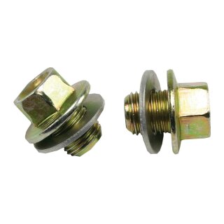 12 mm O2 Sensor Bung Cap Set