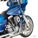 Hot Legs, 10-Gauge, Dual Disc, FLHT/FLHX/FLTR, Chrome...